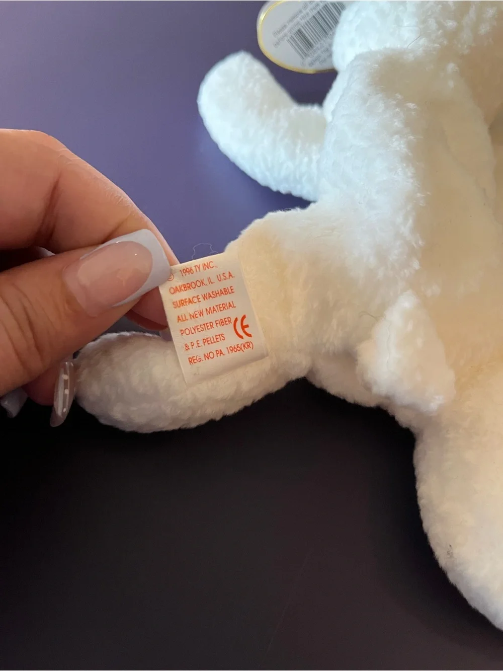 Fleece the Lamb Beanie Baby